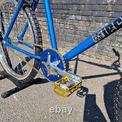 Vélo BMX Ironhead Custom Cruiser 26 pouces Style Old School Bleu Bonbon / Or