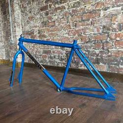 Vélo BMX Ironhead Custom Cruiser 26 pouces Style Old School Bleu Bonbon / Or