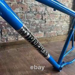 Vélo BMX Ironhead Custom Cruiser 26 pouces Style Old School Bleu Bonbon / Or