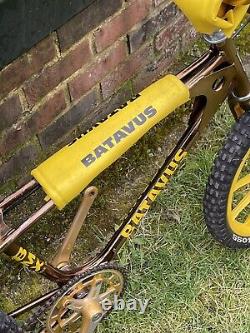 Vélo BMX Old School Batavus Deluxe 1982 avec double tube supérieur