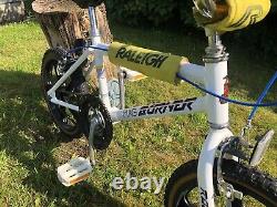 Vélo de BMX authentique des années 1980 Raleigh Mini Mag Burner Styler, style old school, modèle Survivor Mk2