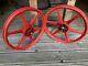 Véritable Vieux Bmx D'École Bernardi Mozzi 20 Survivant Roues Mag Rouges Raleigh Burner