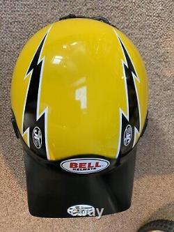 Vieille École Bmx Vintage Bell Moto 4 MX Casque Twin-shock Evo Motocross