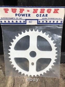 Vieux BMX d'École Nos Tuf Neck Couronne de Chaîne 40 dents