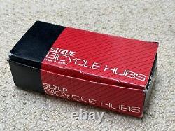Vieux vélo Bmx Suzue Chrome Hubs - Nouveau Stock Ancien - Authentique des années 80
