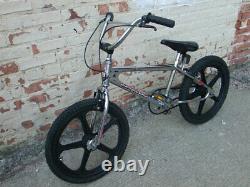 Vintage 1984 Diamondback Viper Bmx, Freestyle Bicycle, Old School Loop Tail